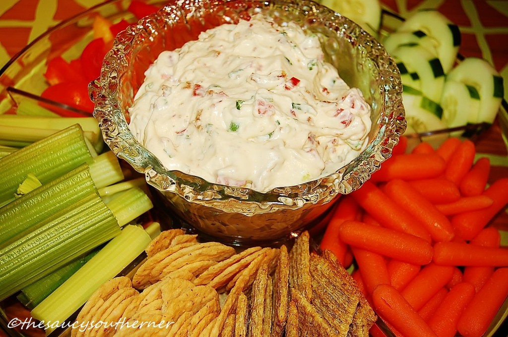 Bacon Tomato Dip Recipe, BLT Dip Recipe, Bacon, Tomato, Green onion, Cream cheese dip