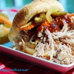 Carolina-Style Pulled Pork Recipe, Crock-pot Carolina-Style Pulled Pork Recipe, Slow-Cooker Carlina-Style Pulled Pork recipe, vinegar pulled pork recipe, vinegar-based pulled pork recipe, stove-top pulled pork recipe