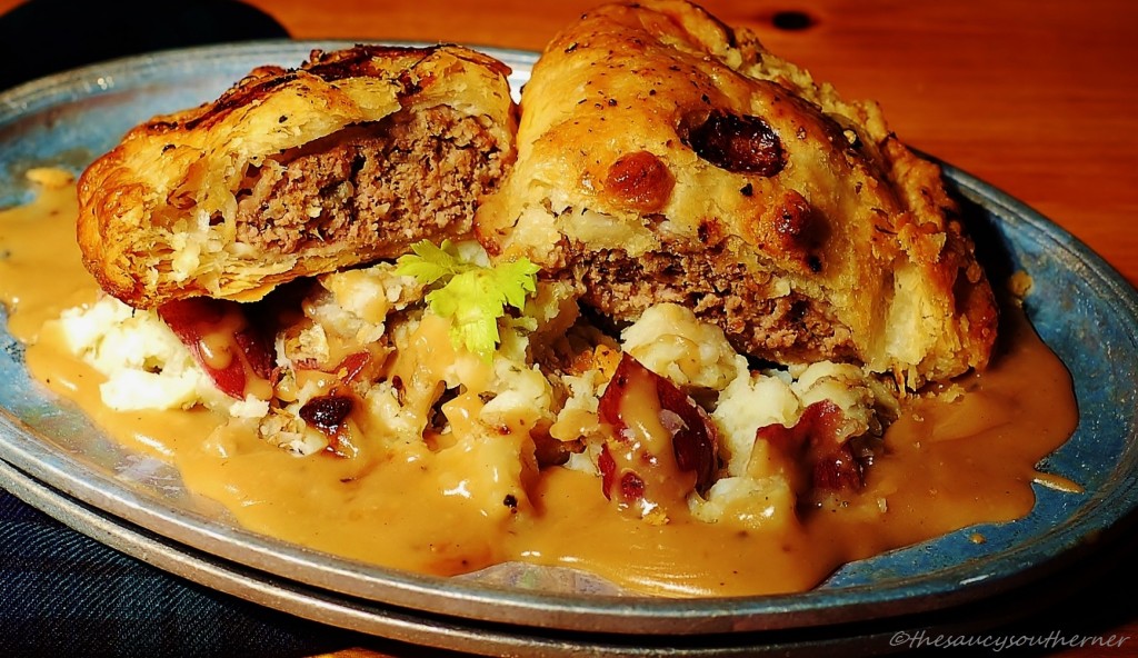 Bridie Pies with Flaky Pastry recipe, Bridie Pie recipe, Meat pie recipe, 