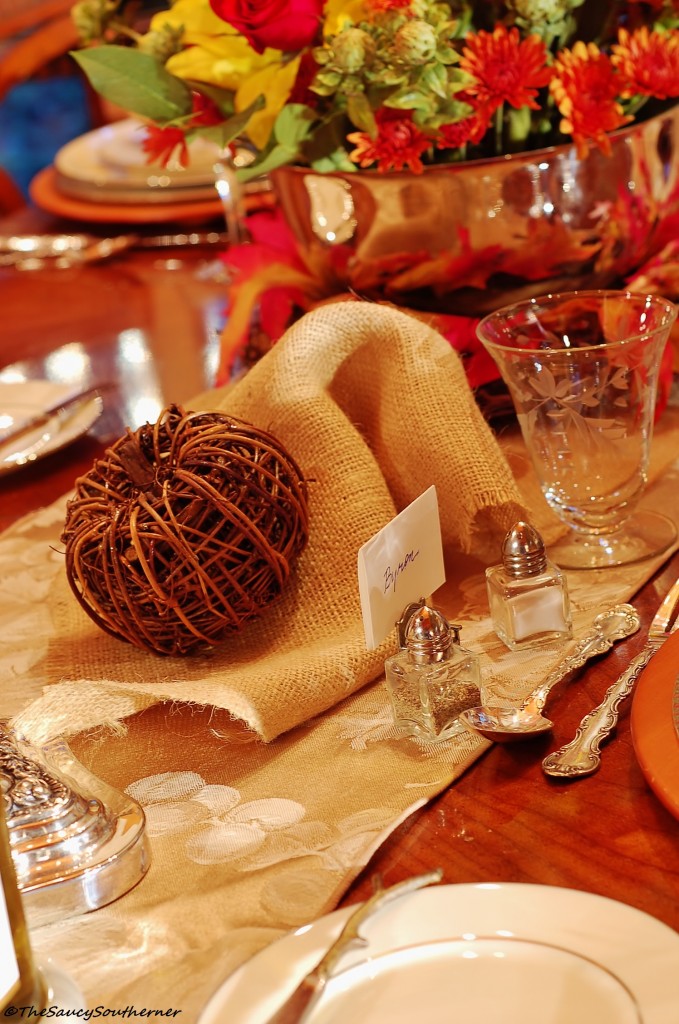 Thanksgiving Table 2013