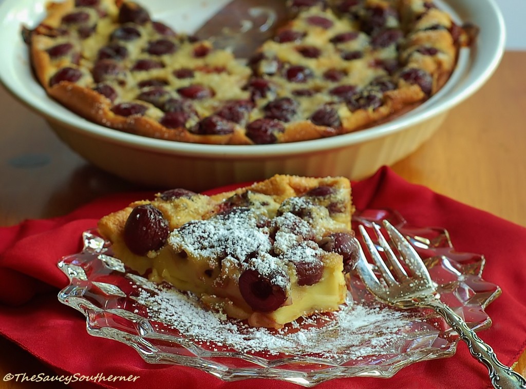 Clafoutis recipe, cherry, French dish, Julia Child recipe