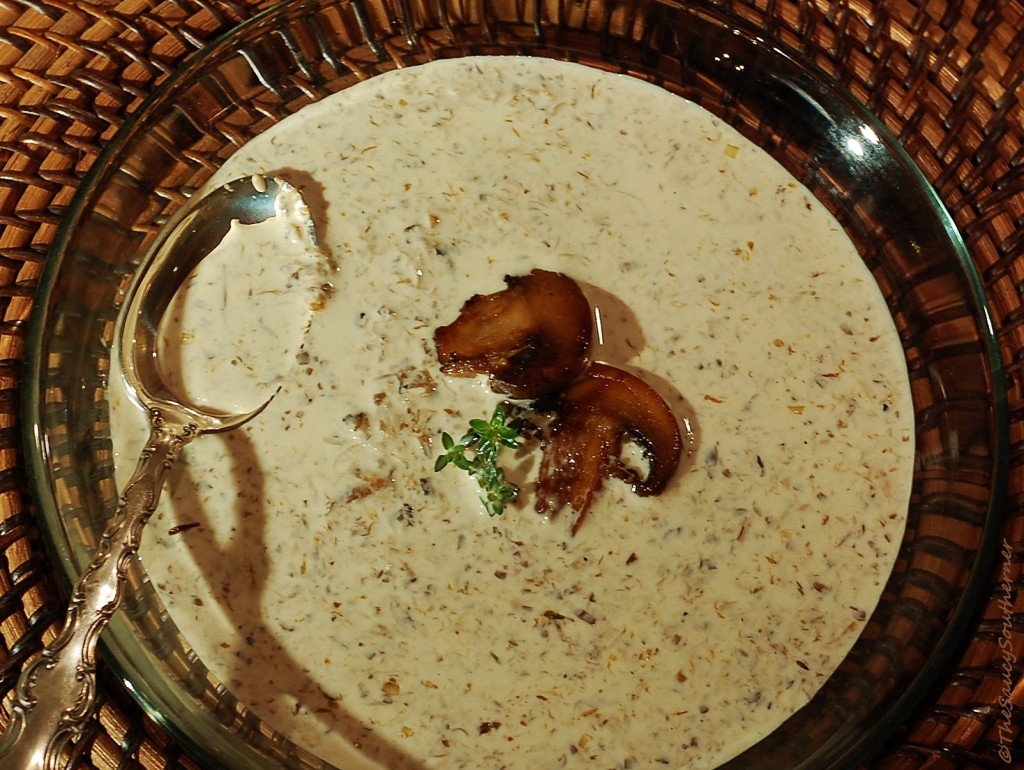 Cream of Mushroom Soup recipe, homemade mushroom soup, Meatless Monday recipe, Meat Free Monday