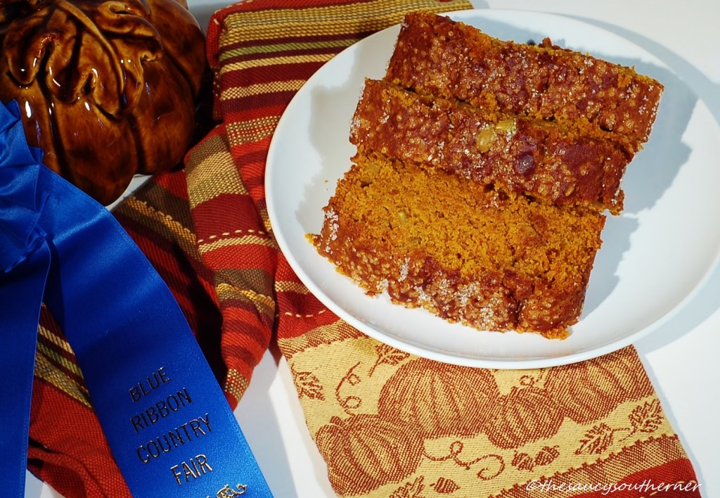Pumpkin Bread Award Winning Recipe with pumpkin seeds, pumpkin seed pumpkin bread recipe